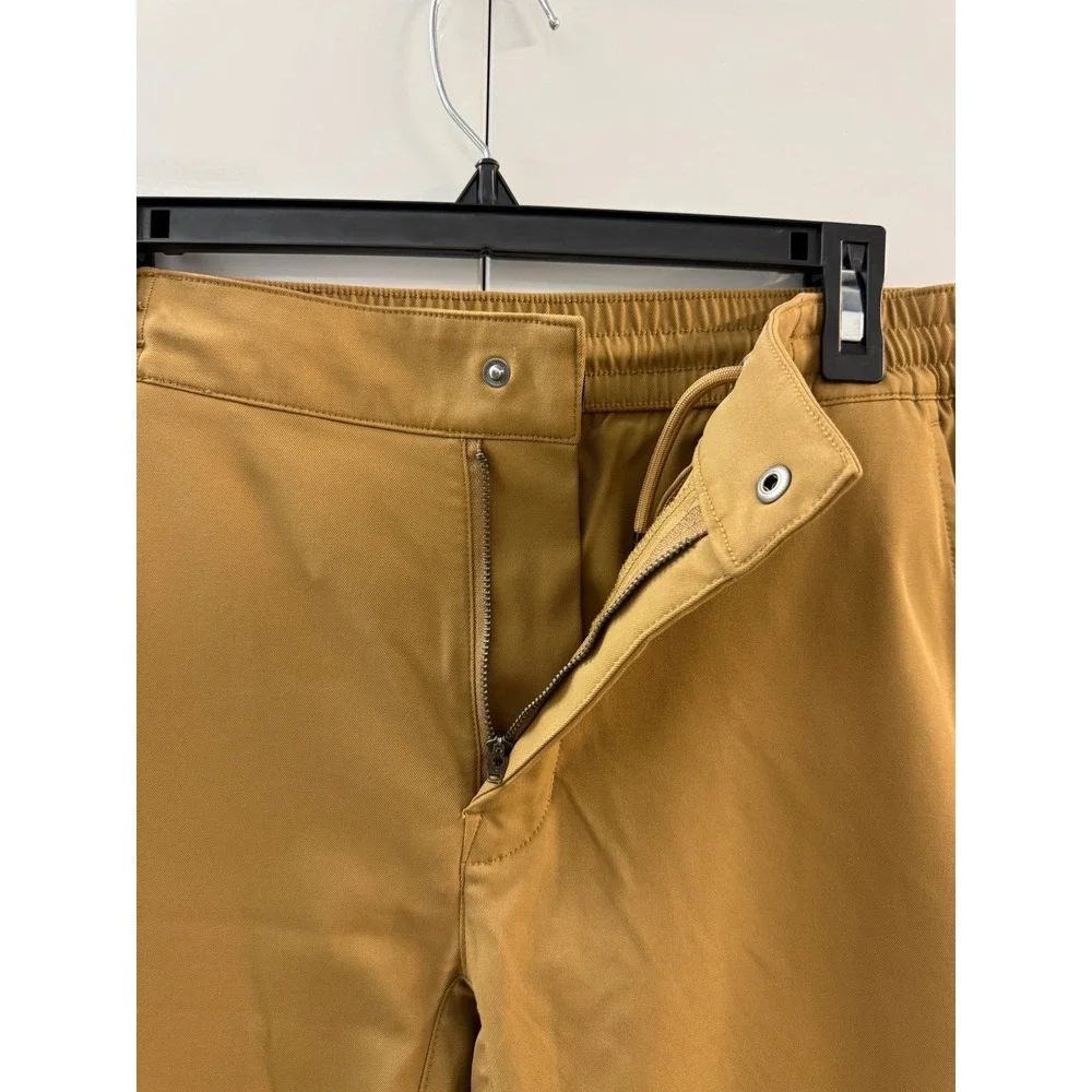 The North Face Mens Tan Brown Elastic Waist Outdoor Hiking Pants Size 30